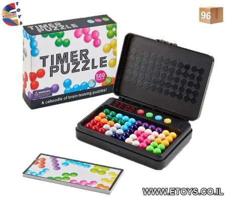 لعبة Timer Puzzle الذكية – تحدي الكرات الملونة