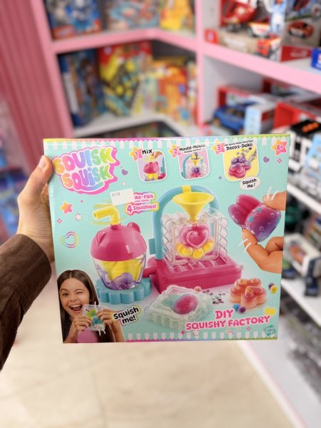 مجموعة صناعة سكويشيات الضغط – DIY Squishy Factory